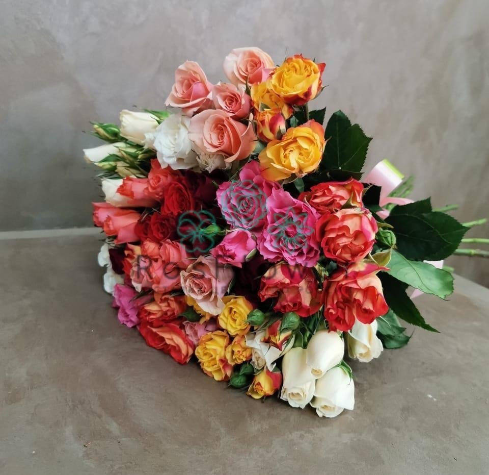 Букет цветов из: Розы в Певеке