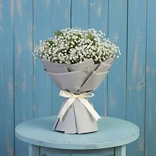 Букет цветов из:  Гипсофила в Певеке