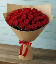 Букет Красные розы Милано в Певеке