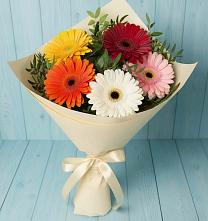 Букет цветов из:  Герберы в Певеке