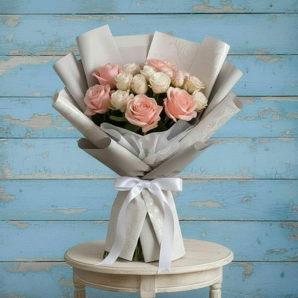 Букет цветов из: Розы в Певеке
