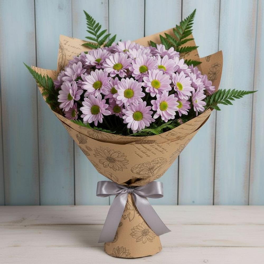 Букет цветов из: Хризантемы в Певеке