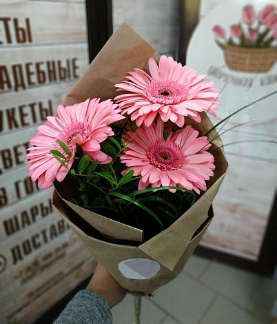 Букет цветов из: Герберы в Певеке