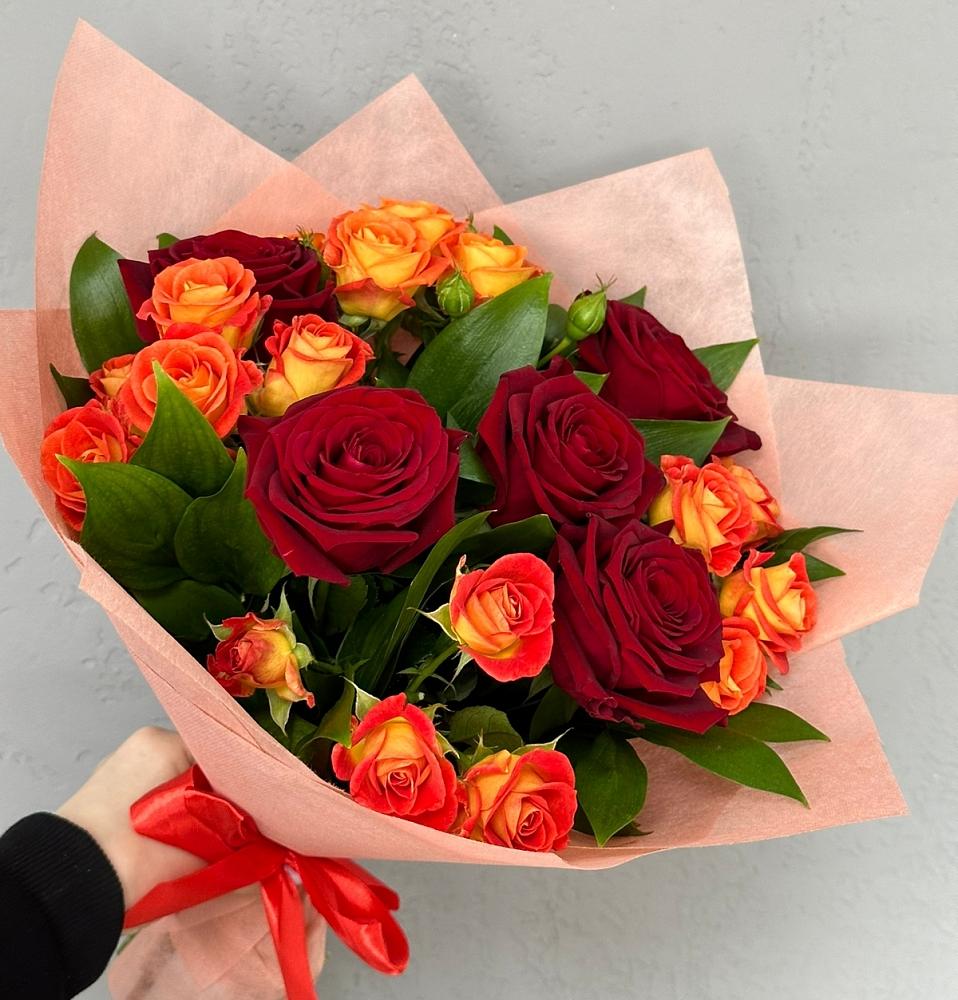 Букет Любовь и восторг в Певеке