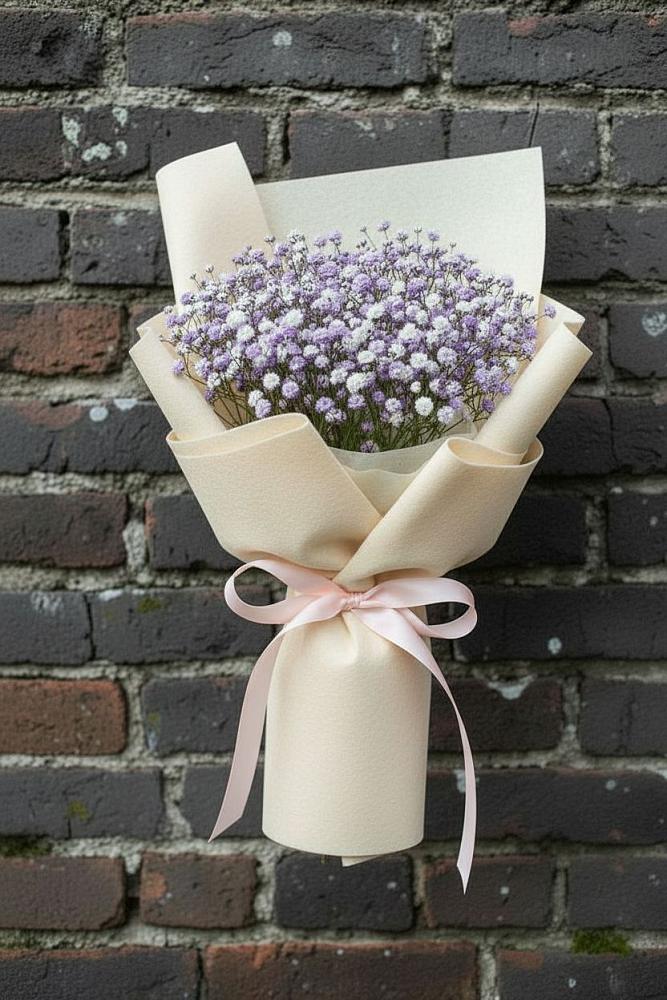 Букет цветов из: Гипсофила в Певеке