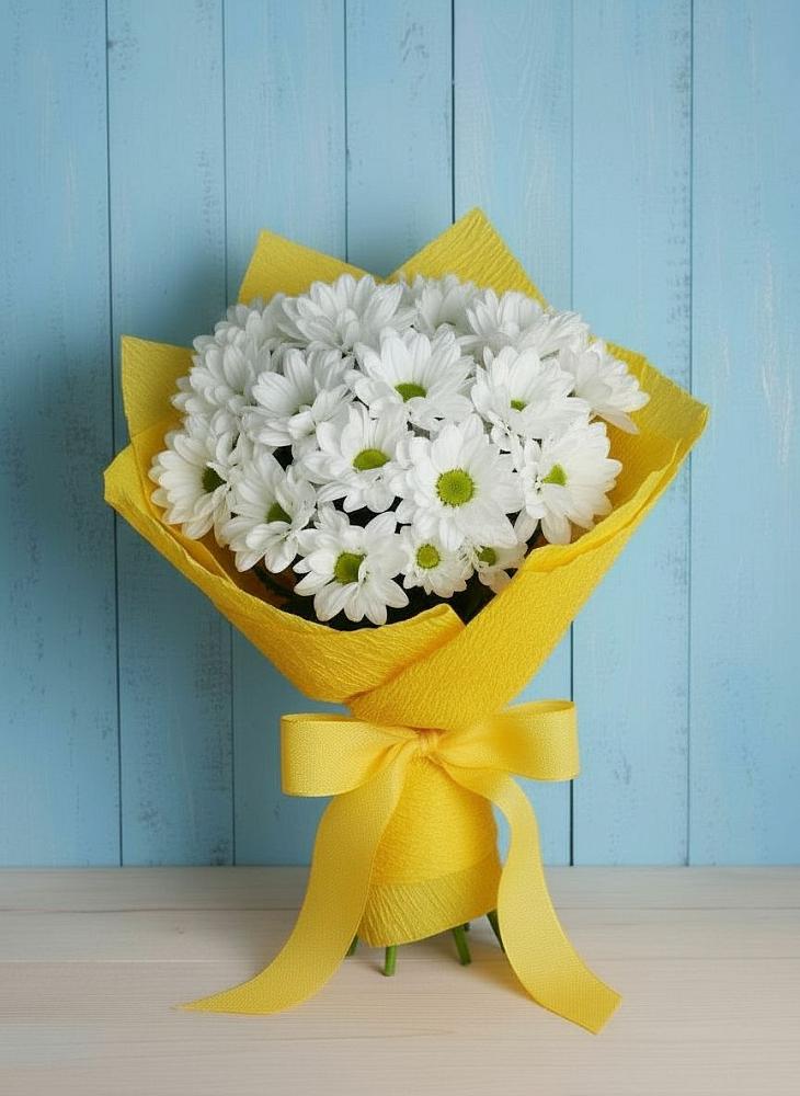 Букет цветов из: Хризантемы в Певеке