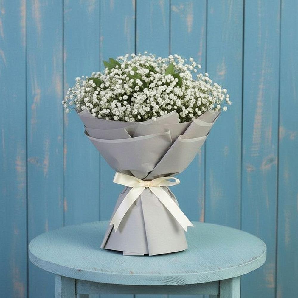 Букет цветов из: Гипсофила в Певеке