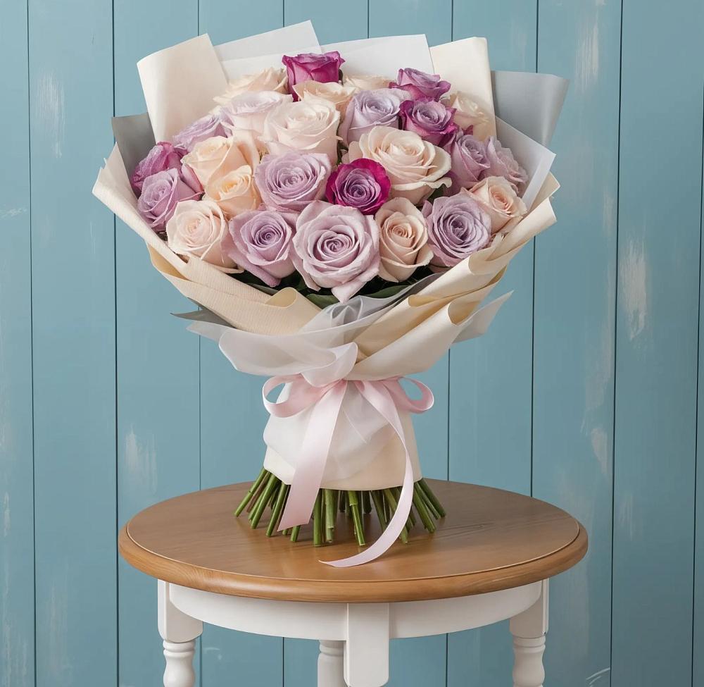 Букет цветов из: Розы в Певеке