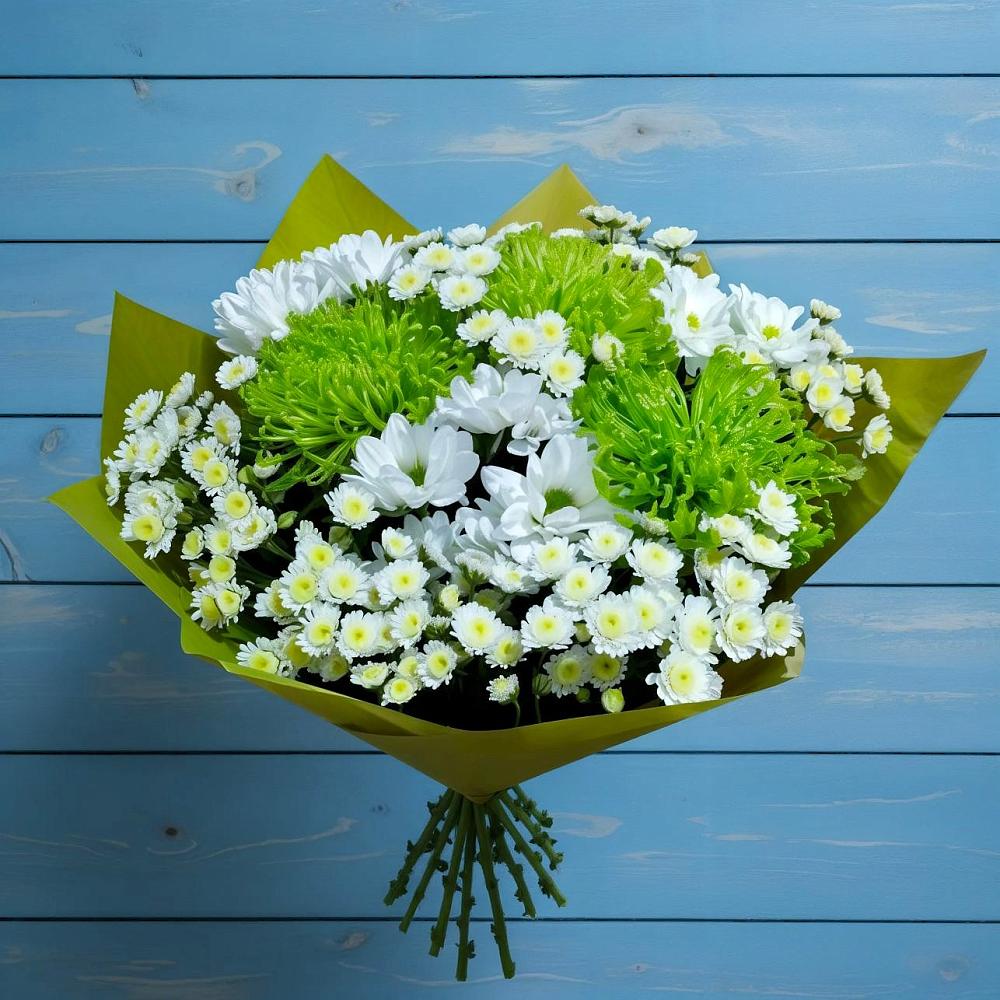 Букет цветов из: Хризантемы в Певеке