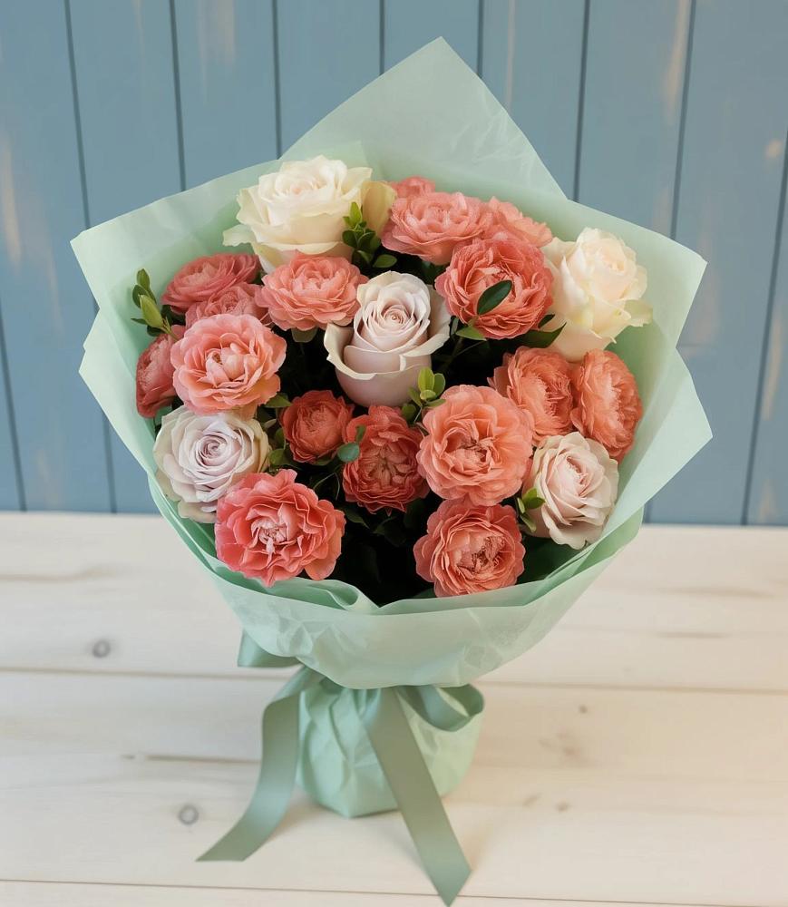 Букет цветов из: Розы в Певеке