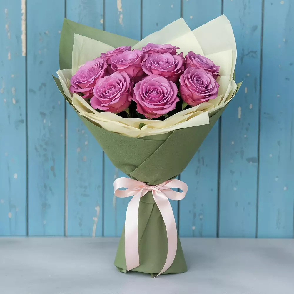 Букет Розы Фёрст Леди в Певеке