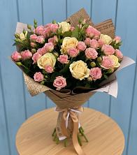 Букет цветов из:  Розы в Певеке