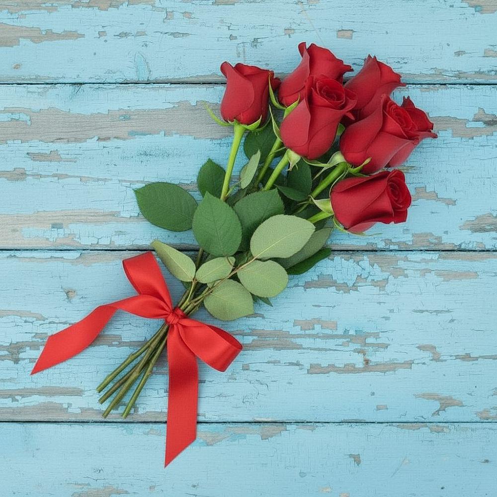 Букет Красные розы в Певеке