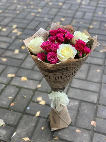 Букет цветов из: Розы в Певеке