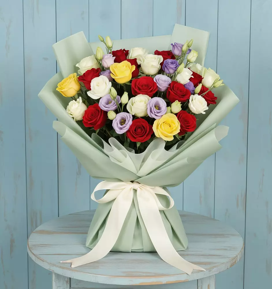 Букет цветов из: Розы в Певеке