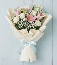 Букет цветов из:  Лилии в Певеке